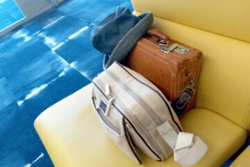 即使うものと貴重品を分けた2バッグ